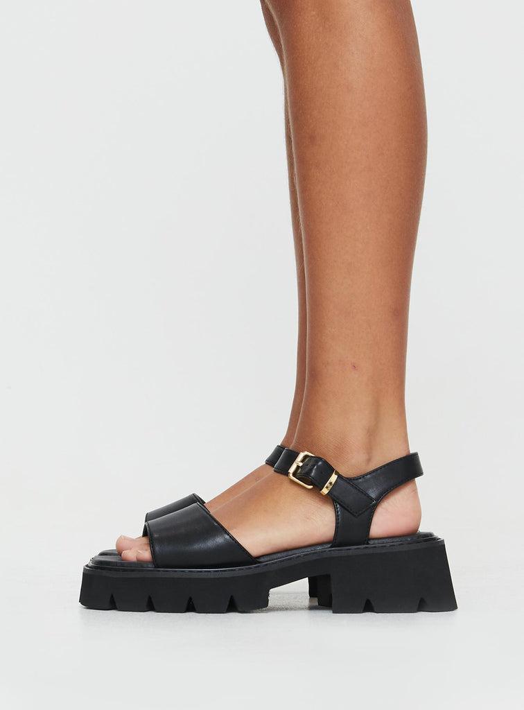 Shelbey Sandals Black Product Image