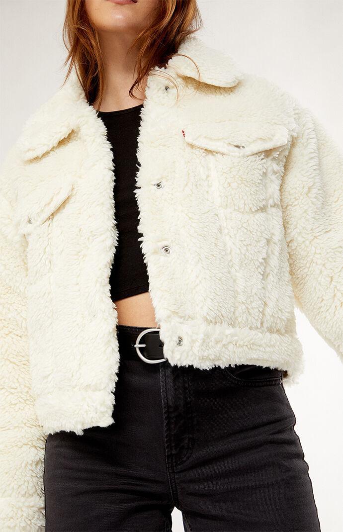 Levi's Women's Baby Bubble Sherpa Trucker Jacket Product Image