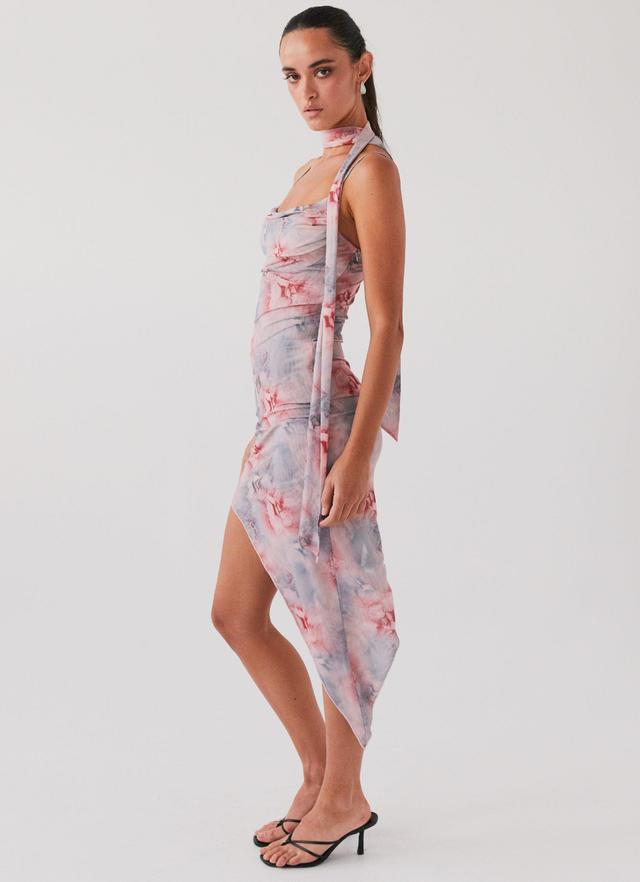 In Your Dreams Midi Dress - Chantilly Floral Product Image