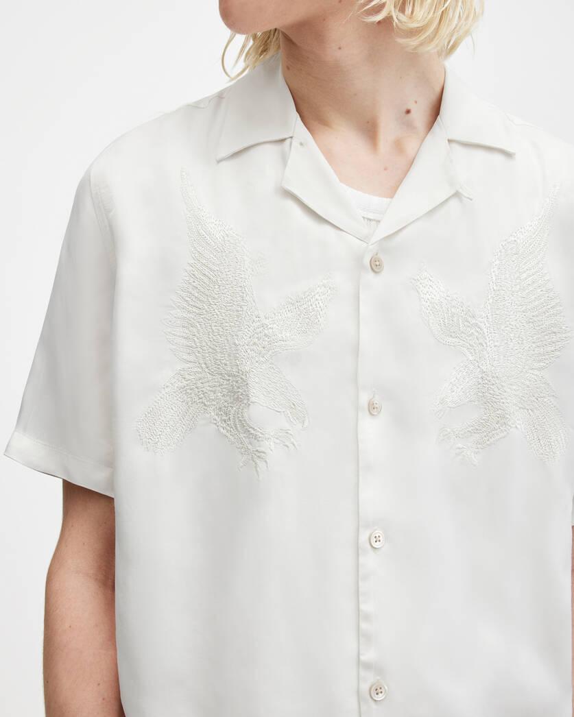 Aquila Embroidered Relaxed Fit Shirt Product Image