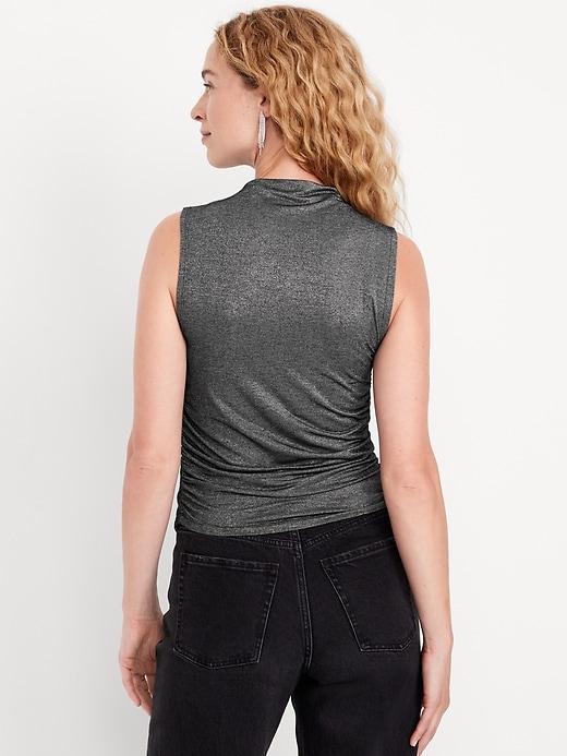 Ruched Shine Top Product Image