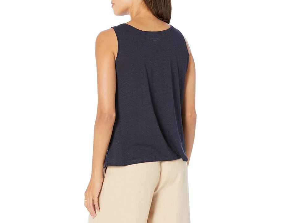 Eileen Fisher Scoop Short Tank (Nocturne) Women's Clothing Product Image