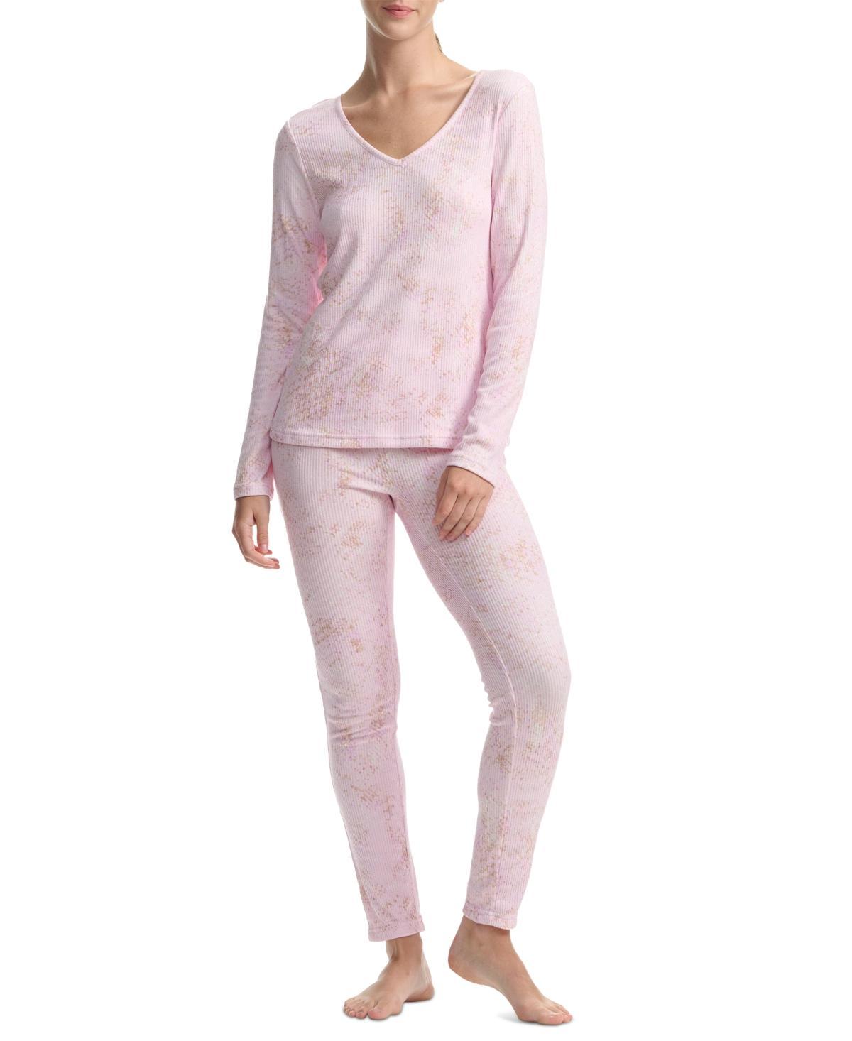 Splendid Womens 2-Pc. Printed Legging Pajamas Set Product Image