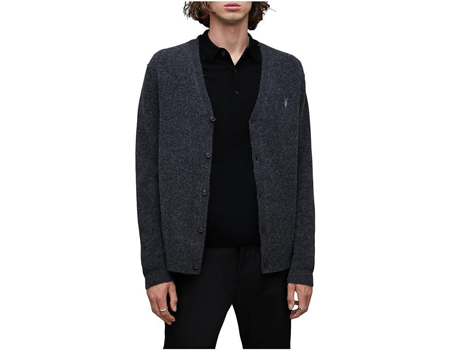 AllSaints Statten Cardigan (Cinder Marl) Men's Sweater Product Image