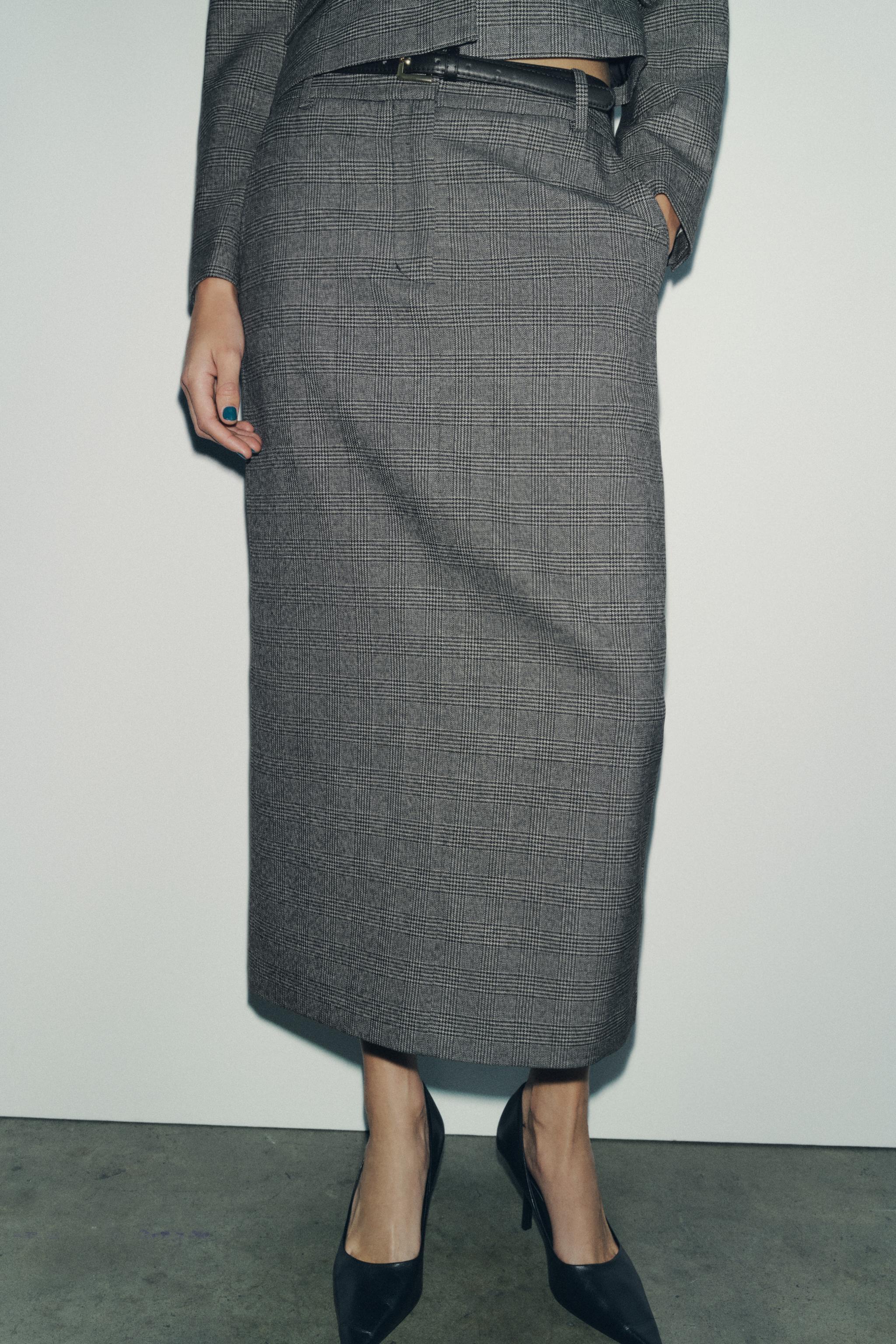 BELTED PENCIL SKIRT ZW COLLECTION Product Image