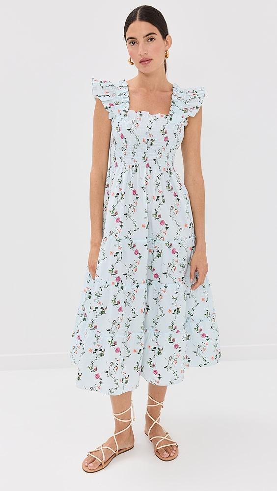 Hill House Home The Ellie Nap Dress in Pond Floral | Shopbop Product Image