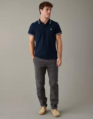 AE Flex Athletic Straight Lived-In Khaki Pant Product Image