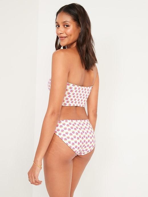 Mid-Rise Bikini Swim Bottoms Product Image