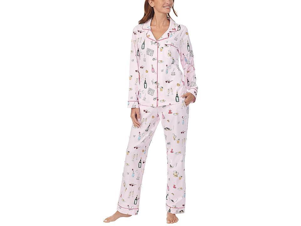 Bedhead PJs Organic Cotton Long Sleeve Classic PJ Set (Let's Do Brunch) Women's Pajama Sets Product Image