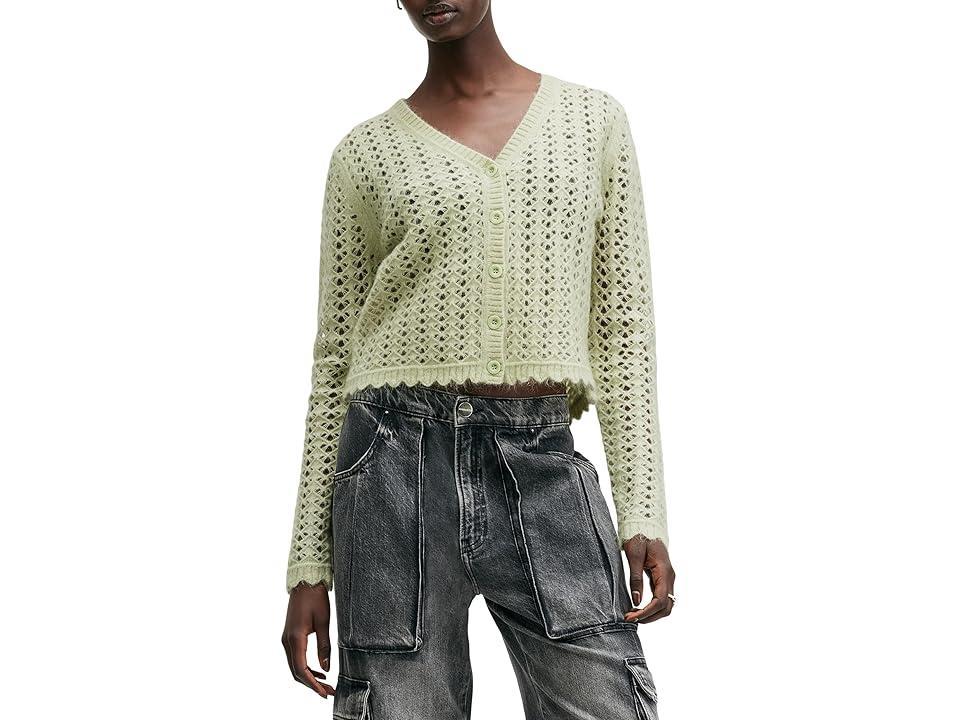 AllSaints Vivian Cardigan (Earth ) Women's Sweater Product Image