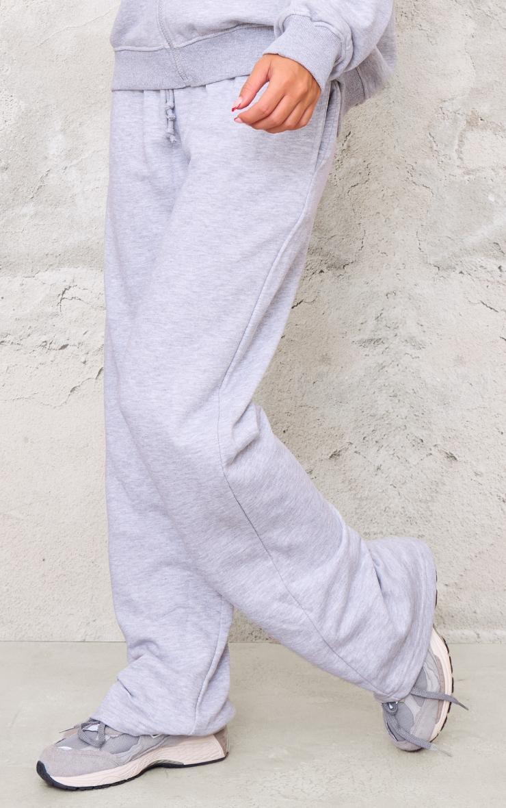 Grey Marl Straight Leg Joggers Product Image