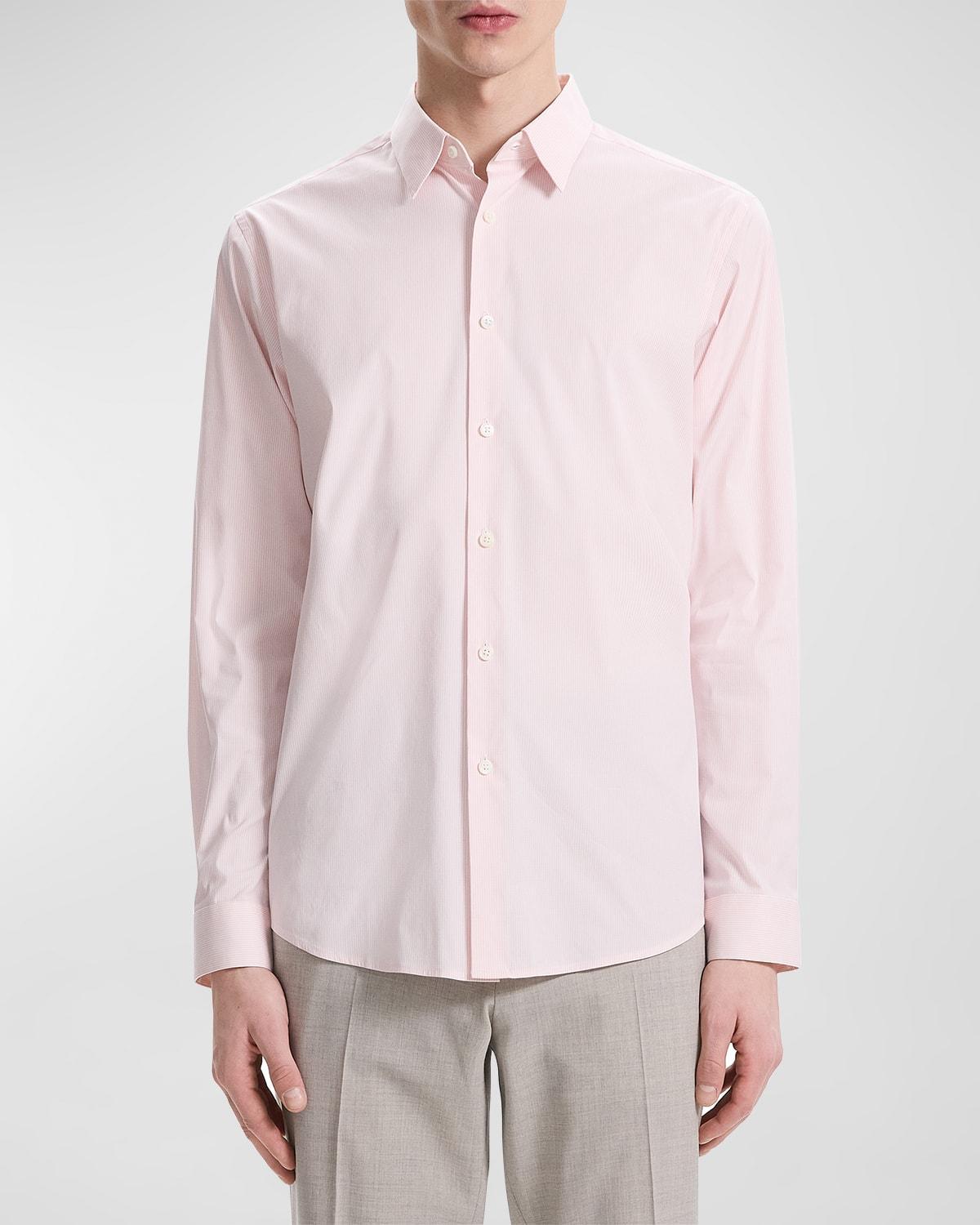 Mens Irving Shirt in Poplin Micro Check Product Image