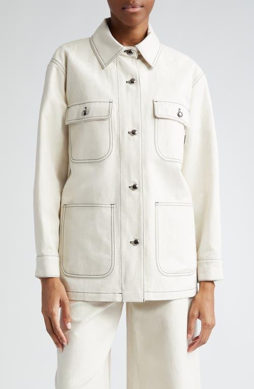 Max Mara Dardano Twill Cargo Jacket Product Image