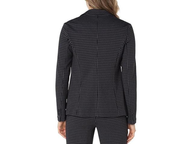 Liverpool Los Angeles Grid Fitted Blazer Product Image