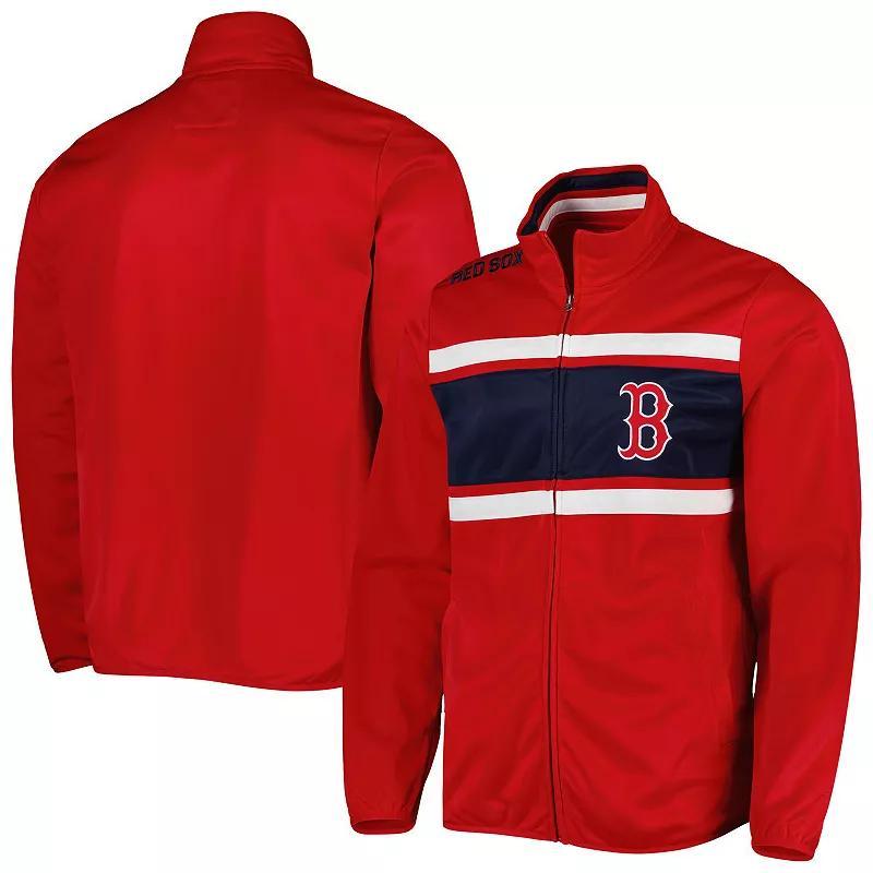 Mens G-III Sports by Carl Banks Boston Sox Off Tackle Full-Zip Track Jacket Product Image