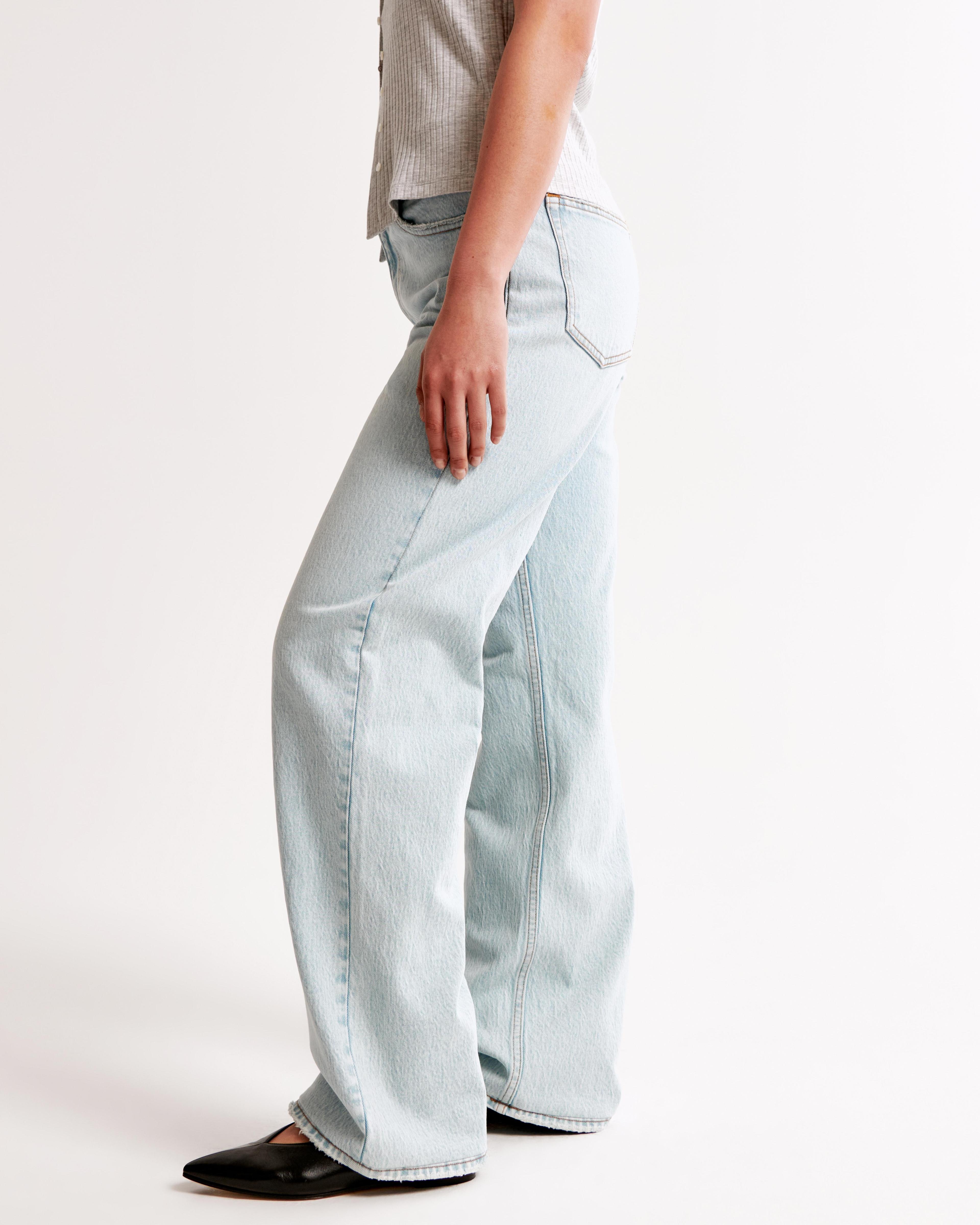 Curve Love Low Rise Baggy Jean Product Image