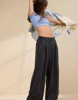 Aerie Drapey Chill Trouser Product Image