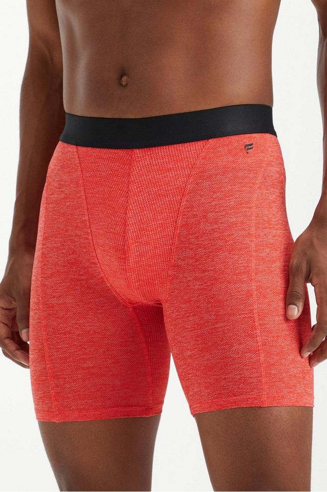 Fabletics Men The Blueprint Boxer Brief male Blazing Red Size XXL Product Image