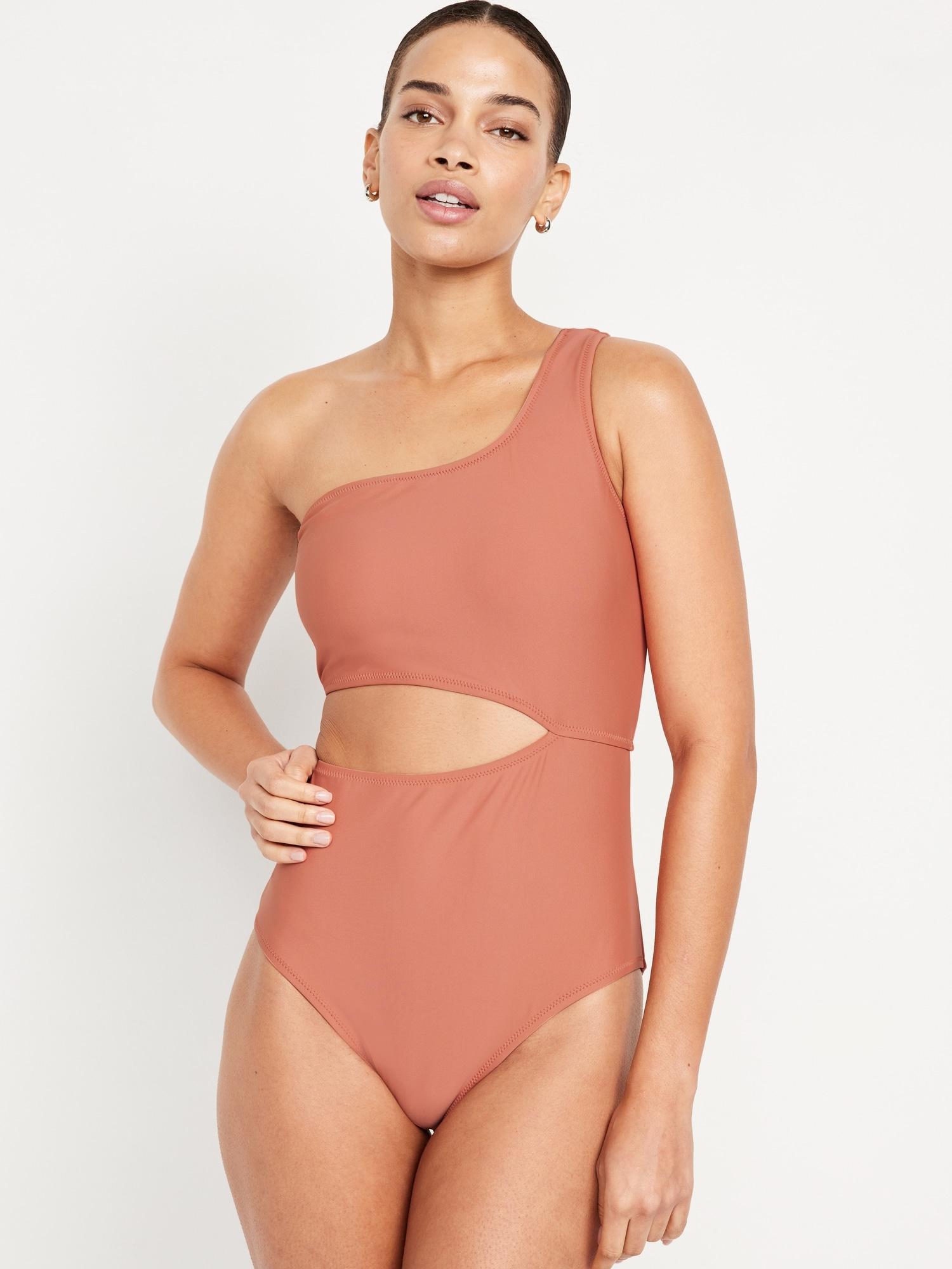 Side Cutout One-Piece Swimsuit Product Image