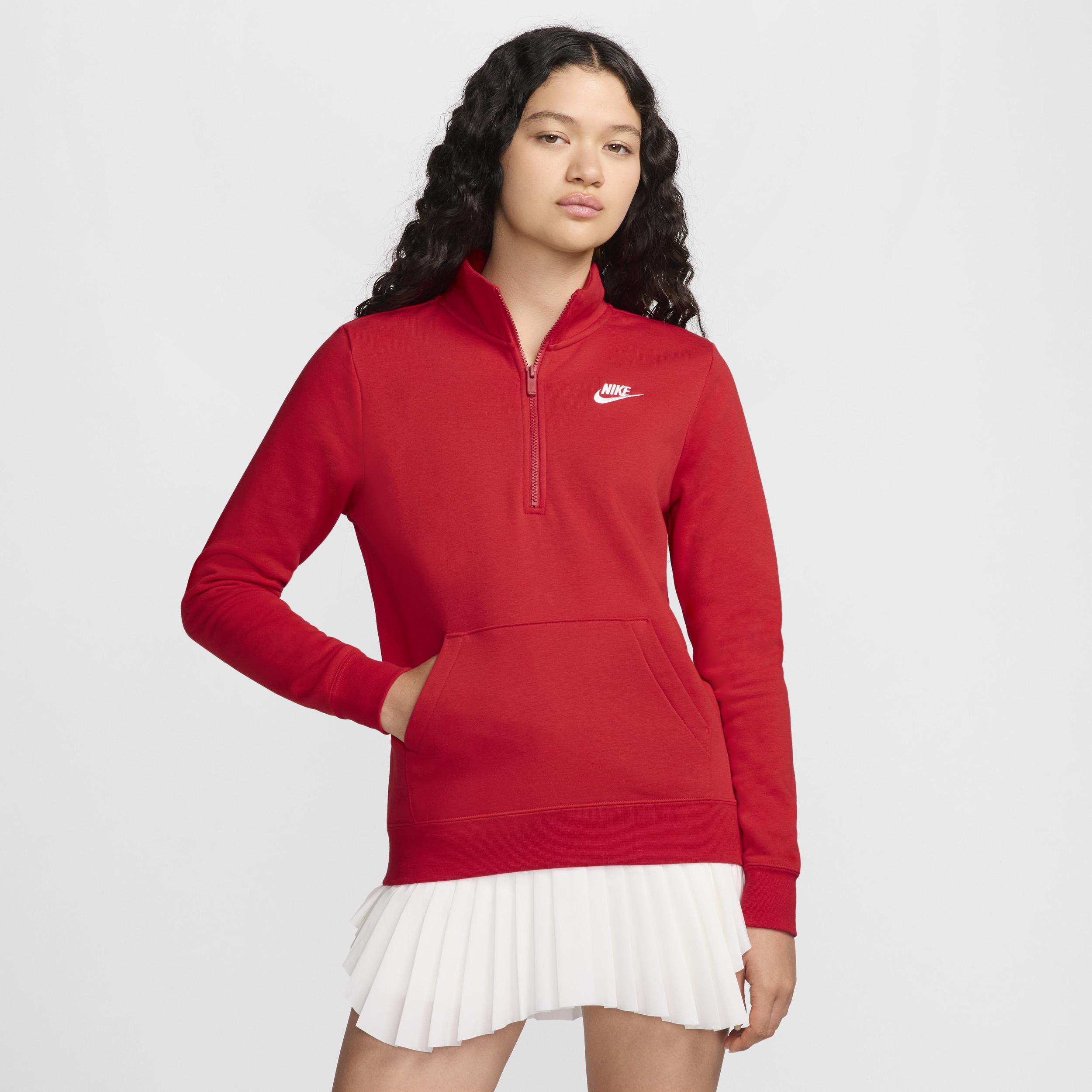 Women's Nike Sportswear Club Fleece 1/2-Zip Sweatshirt Product Image