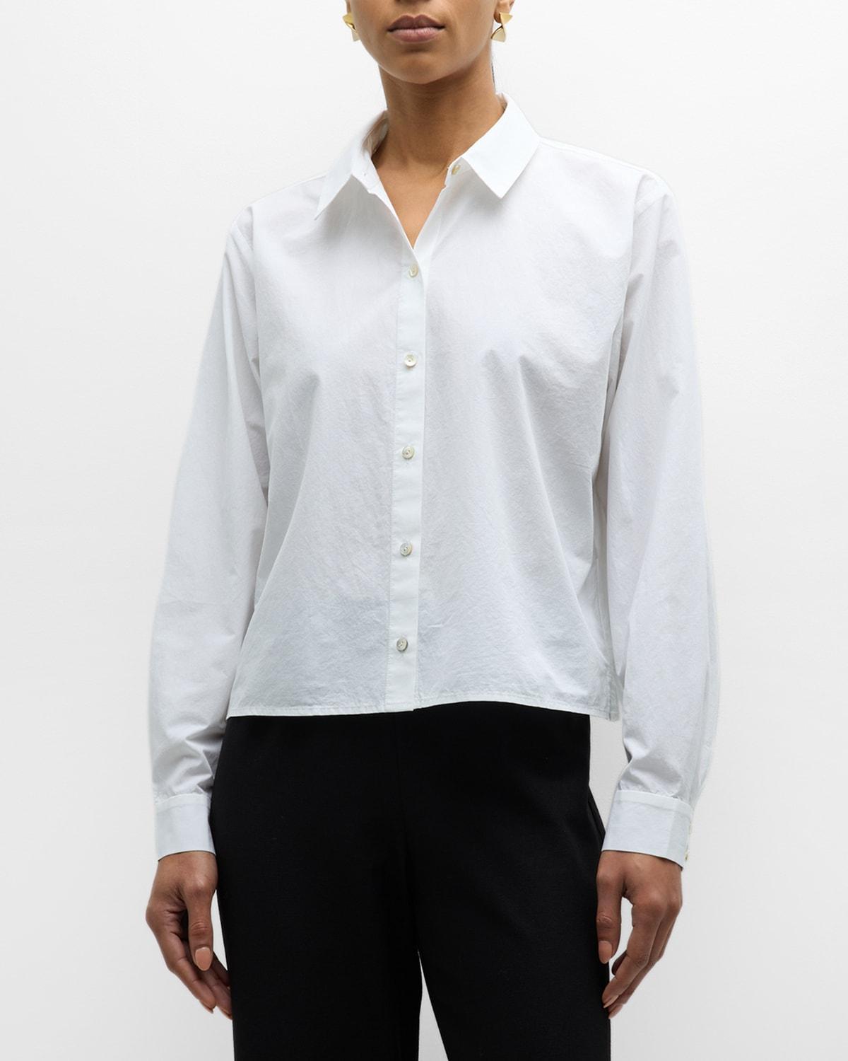 Button-Down Organic Cotton Poplin Shirt product image