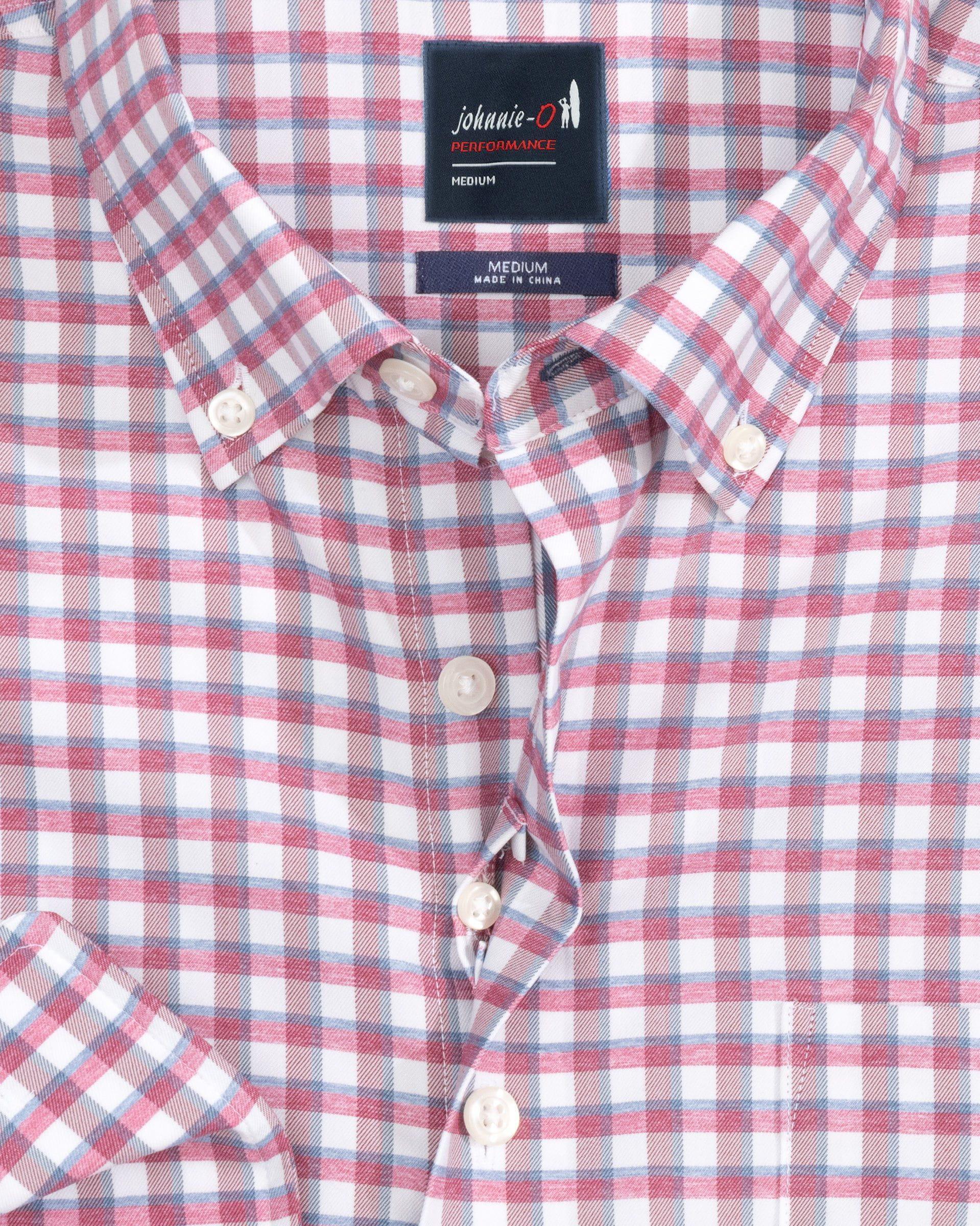 Mead Performance Button Up Shirt Product Image