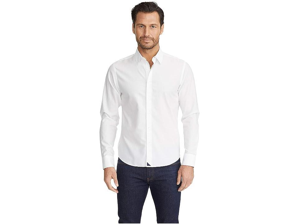 UNTUCKit Wrinkle-Free Las Cases Shirt (White) Men's Long Sleeve Button Up Product Image