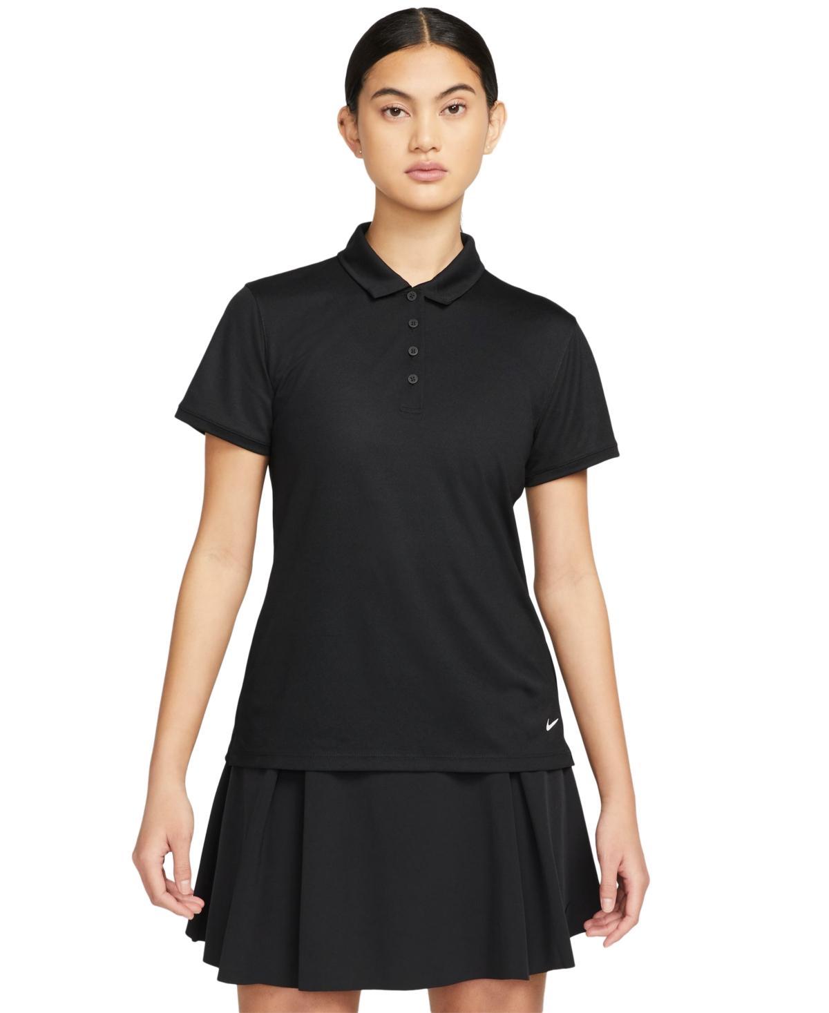 Nike Womens Dri-fit Victory Short-Sleeve Golf Polo Shirt - White product image