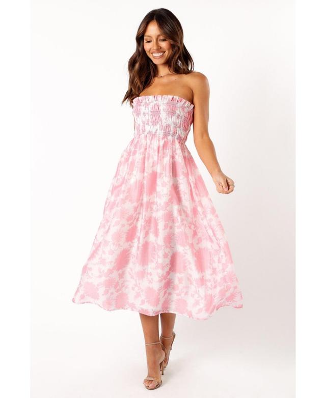 Petal and Pup Womens Carter Strapless Midi Dress Product Image