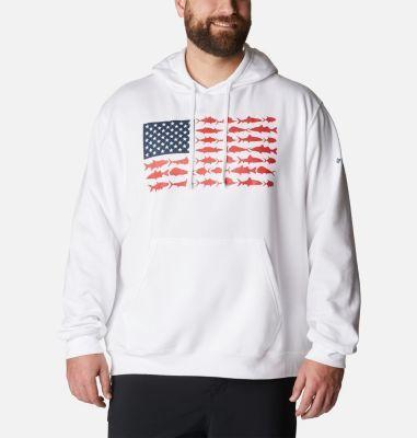 Columbia Men's PFG Fish Flag II Hoodie - Big- Product Image