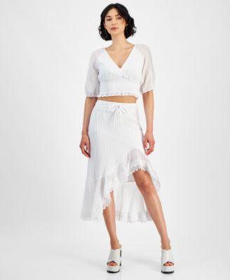 Guess Womens Dyana Gauze Skirt Product Image