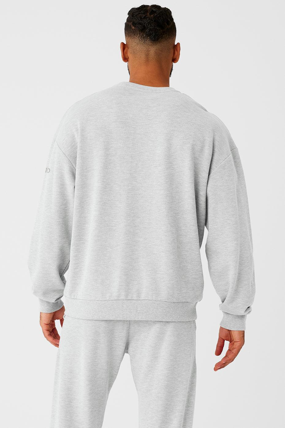 Chill Crew Neck Pullover - Athletic Heather Grey Product Image