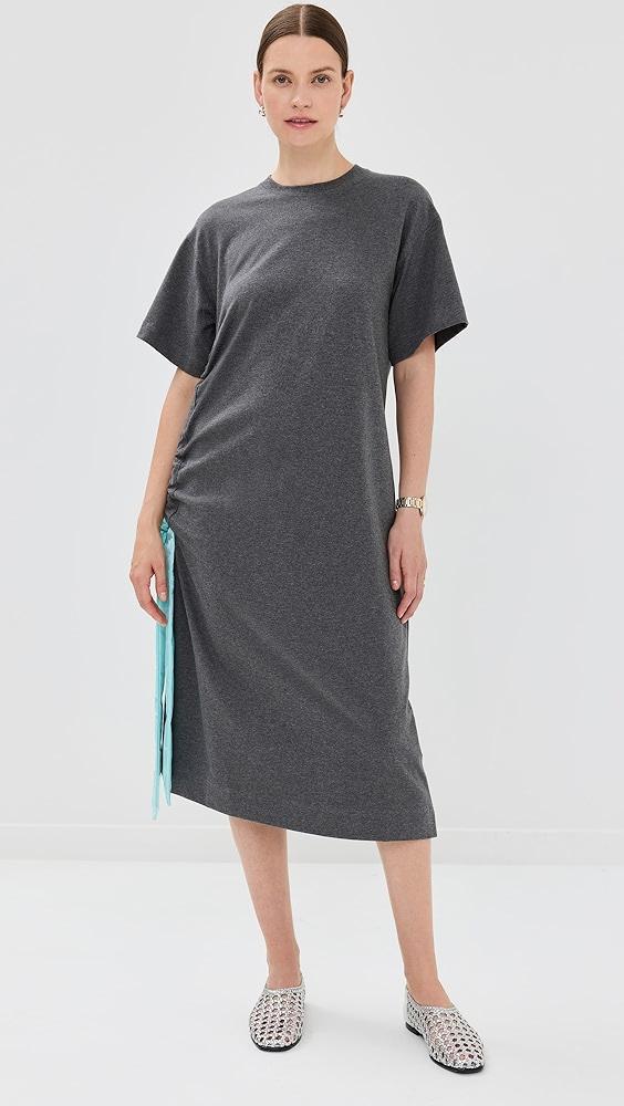 JW Anderson Satin Tie T-Shirt Dress | Shopbop product image