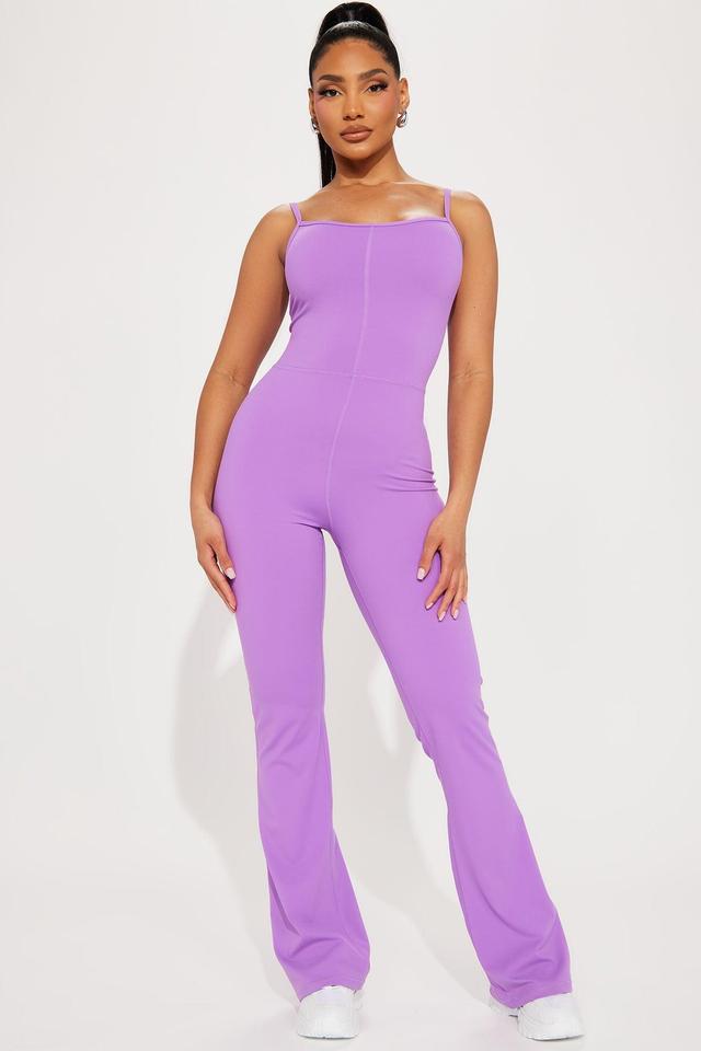 Kayte Active Jumpsuit - Lavender Product Image