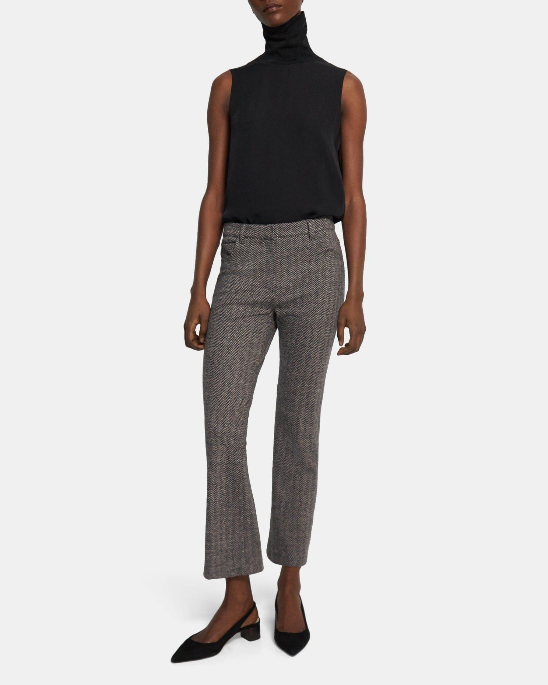 5-Pocket Flare Pant in Wool-Blend Knit product image