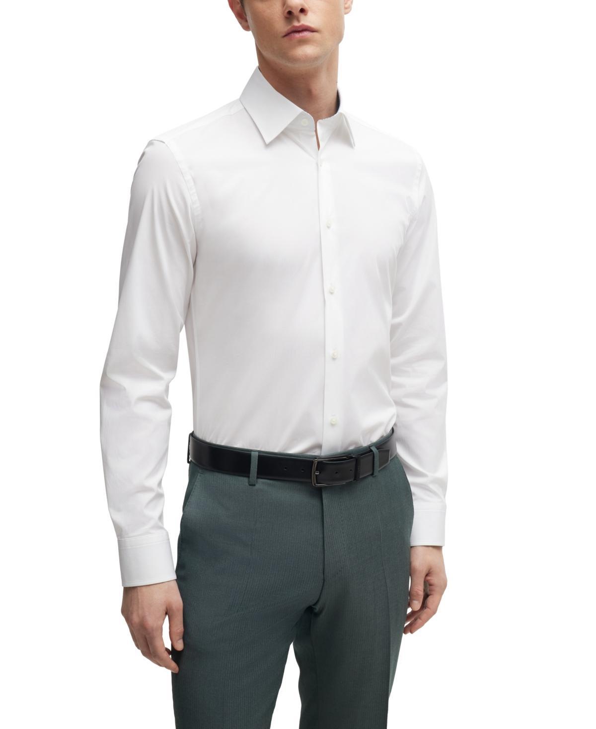 Boss by Hugo Boss Mens Easy-Iron Slim-Fit Dress Shirt Product Image