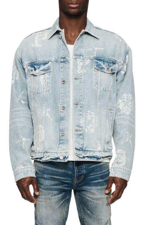 Mens Type Mono Oversized Denim Jacket Product Image