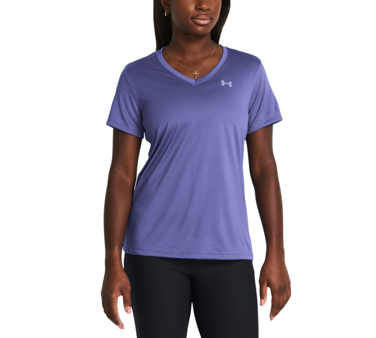 Womens UA Tech V-Neck Short Sleeve Product Image