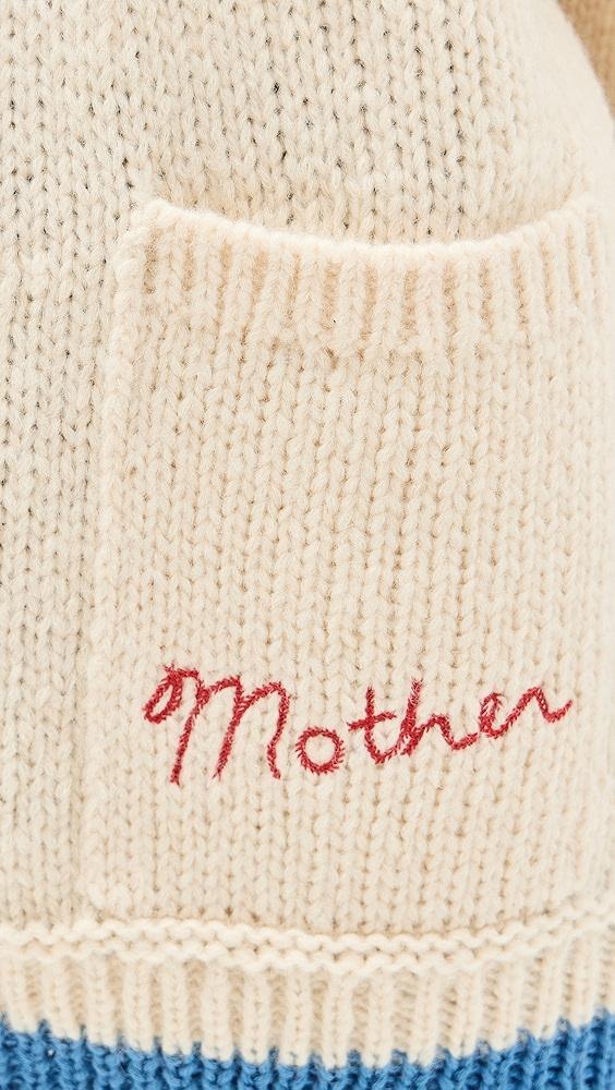 MOTHER The Mock Neck Button Cardigan | Shopbop Product Image