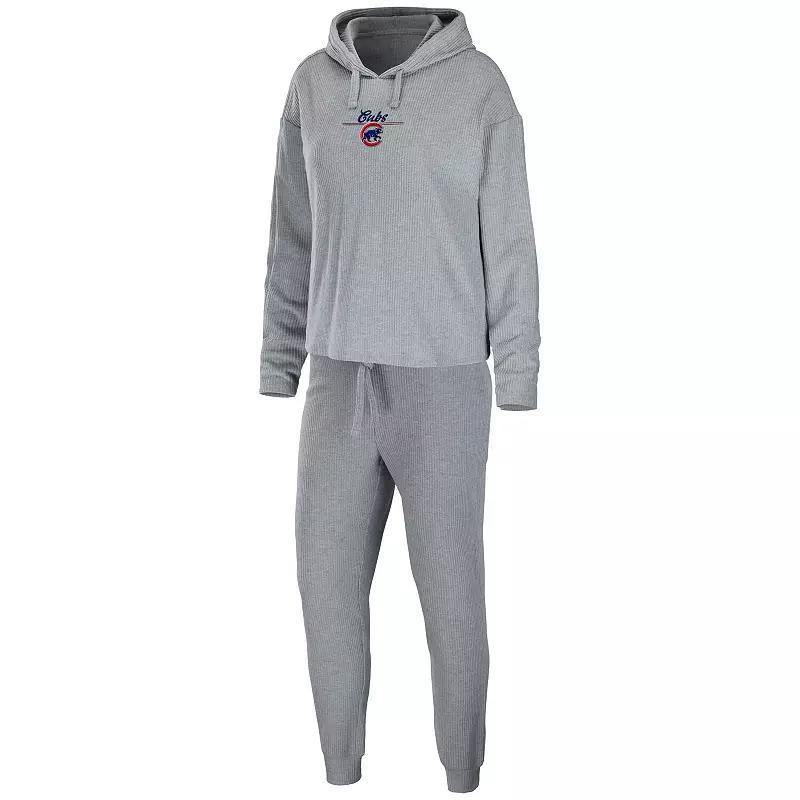 Womens WEAR by Erin Andrews Heather Gray St. Louis Blues Logo Pullover Hoodie & Pants Sleep Set Product Image