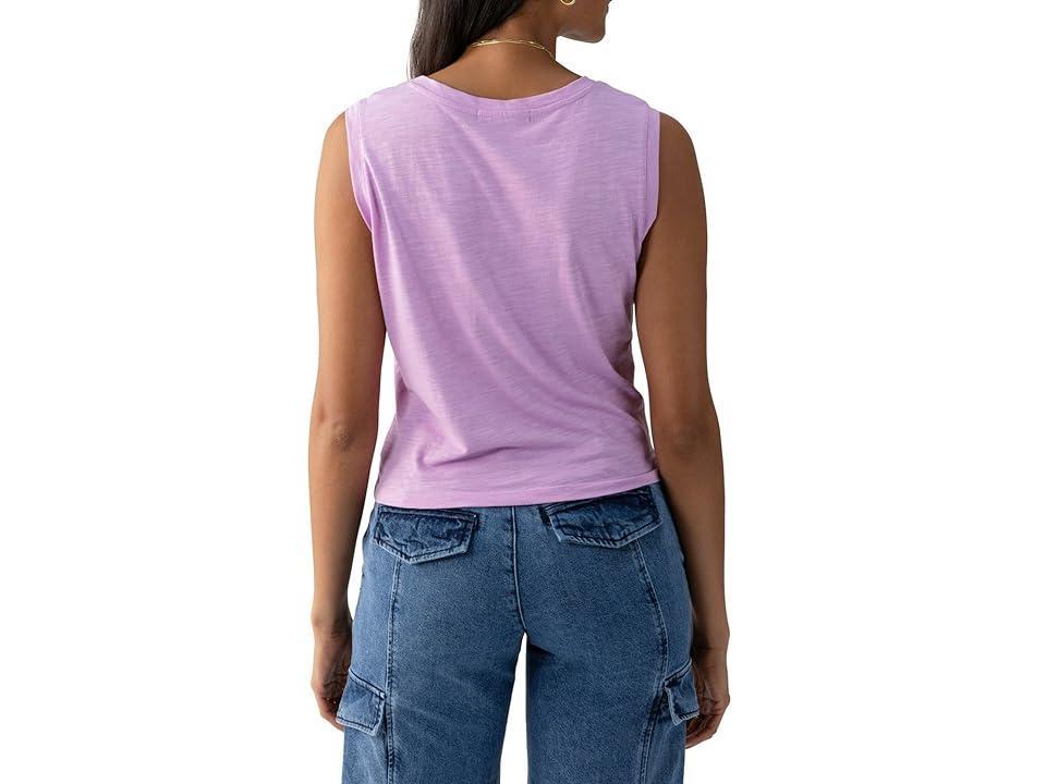 Sanctuary Twisted Tank (Iris) Women's Clothing Product Image