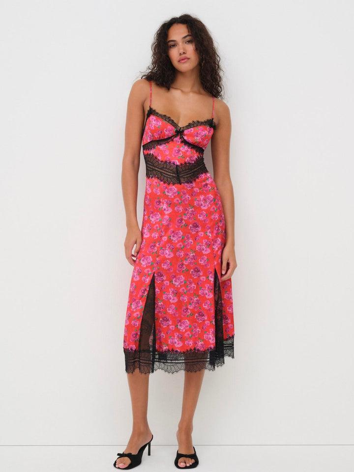 Bellamy Slip Dress — Multi Product Image