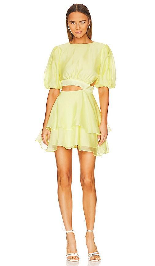 Bardot Enya Organza Mini Dress Size 12, 4, 6. Product Image