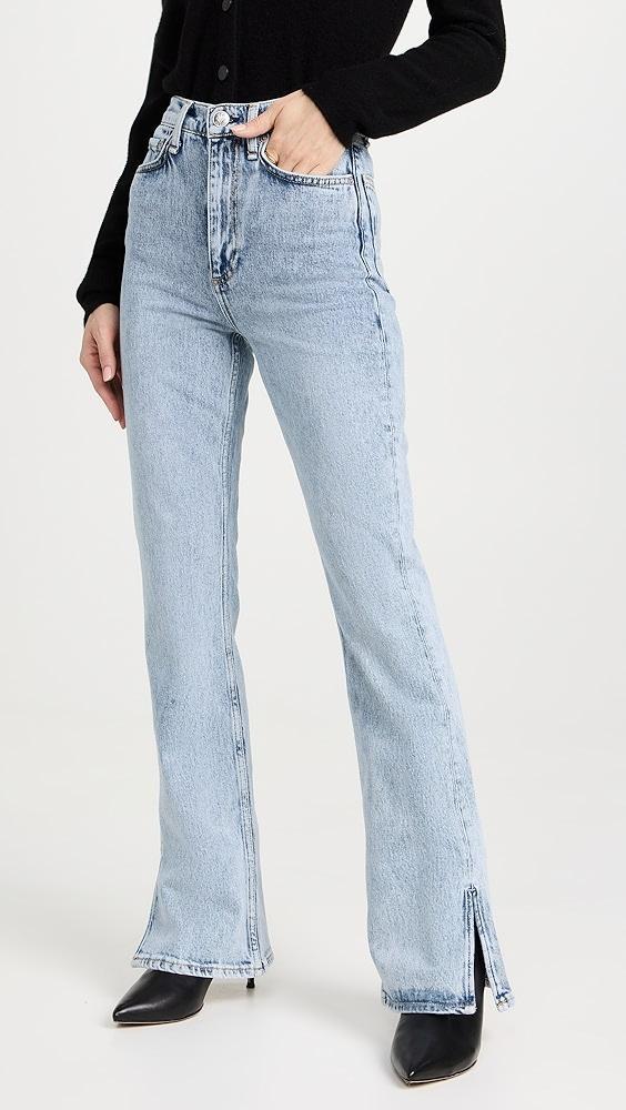 rag & bone Peyton High Rise Bootcut Jeans | Shopbop Product Image