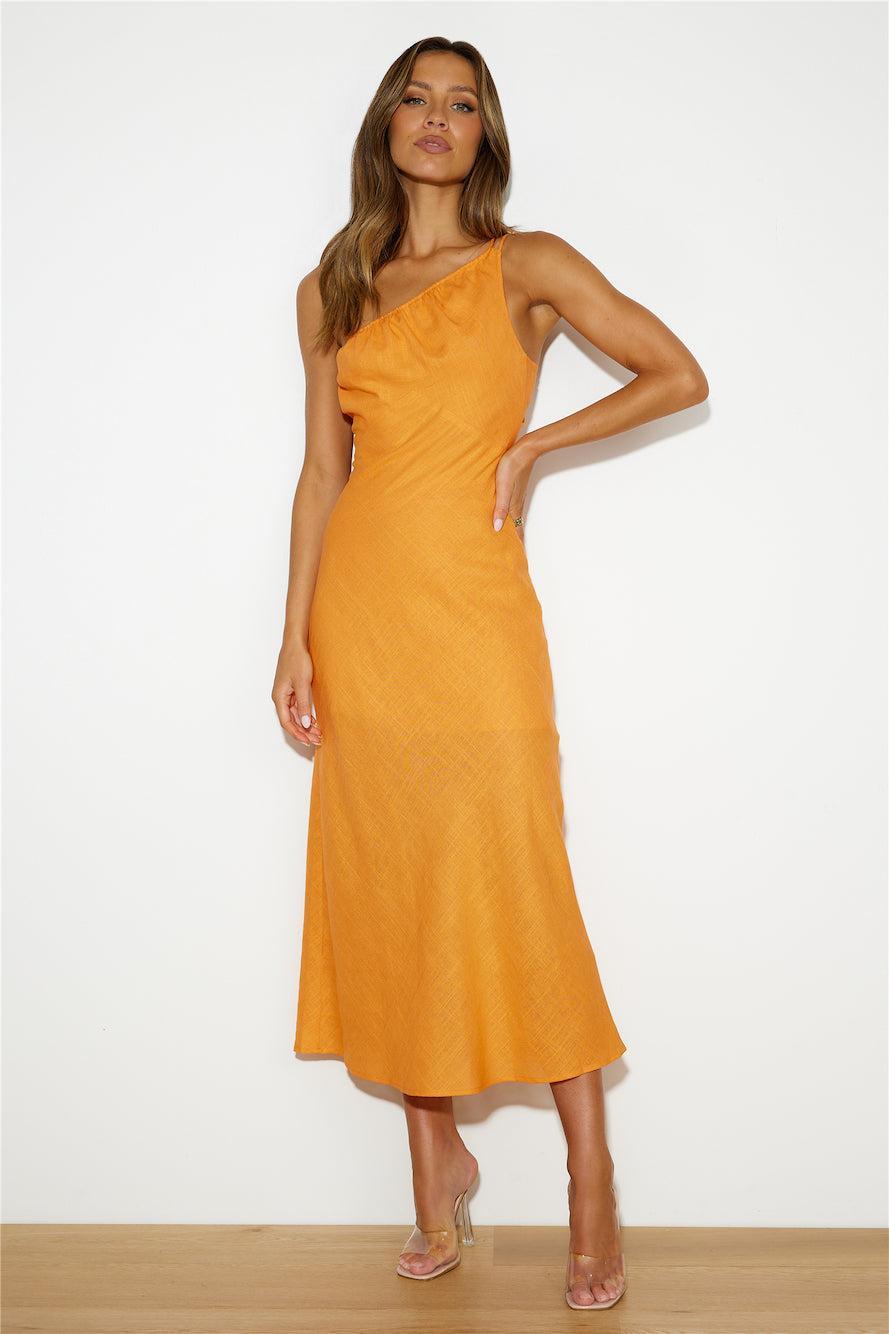 Daylight Days Midi Dress Orange product image