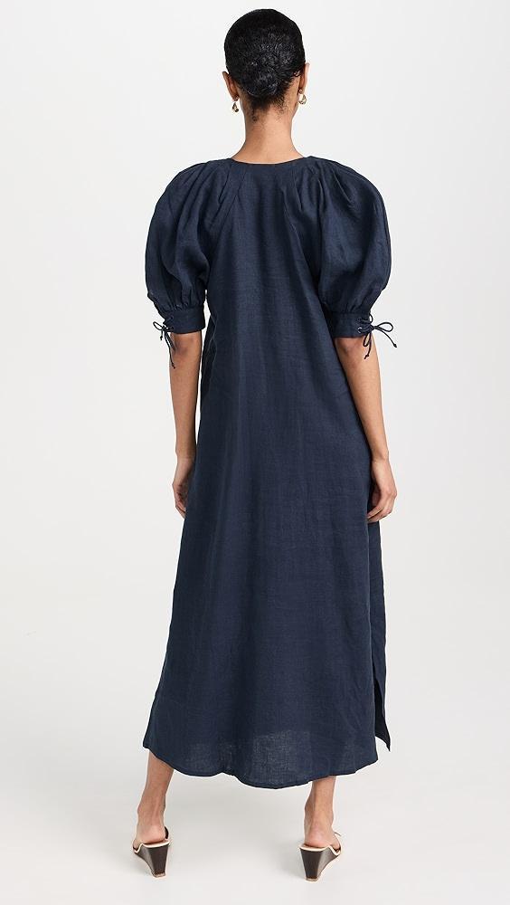 Sleeper Garden Dress in Navy | Shopbop Product Image