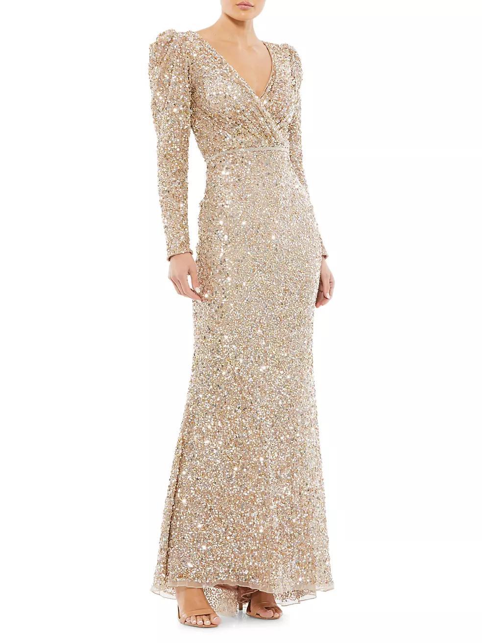 Sequined Sheath Gown product image