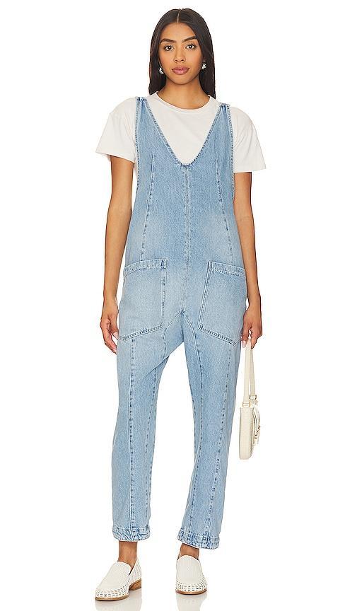 Free People High Roller Scoop Neck Sleeveless Jumpsuit Product Image