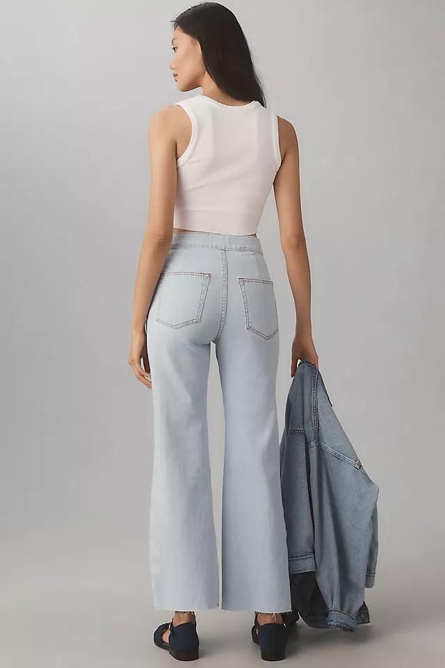 ASKK NY Brighton Crop High-Rise Wide-Leg Jeans Product Image