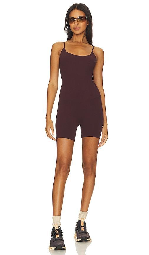 Womens One To Watch Rib-Knit Romper Product Image